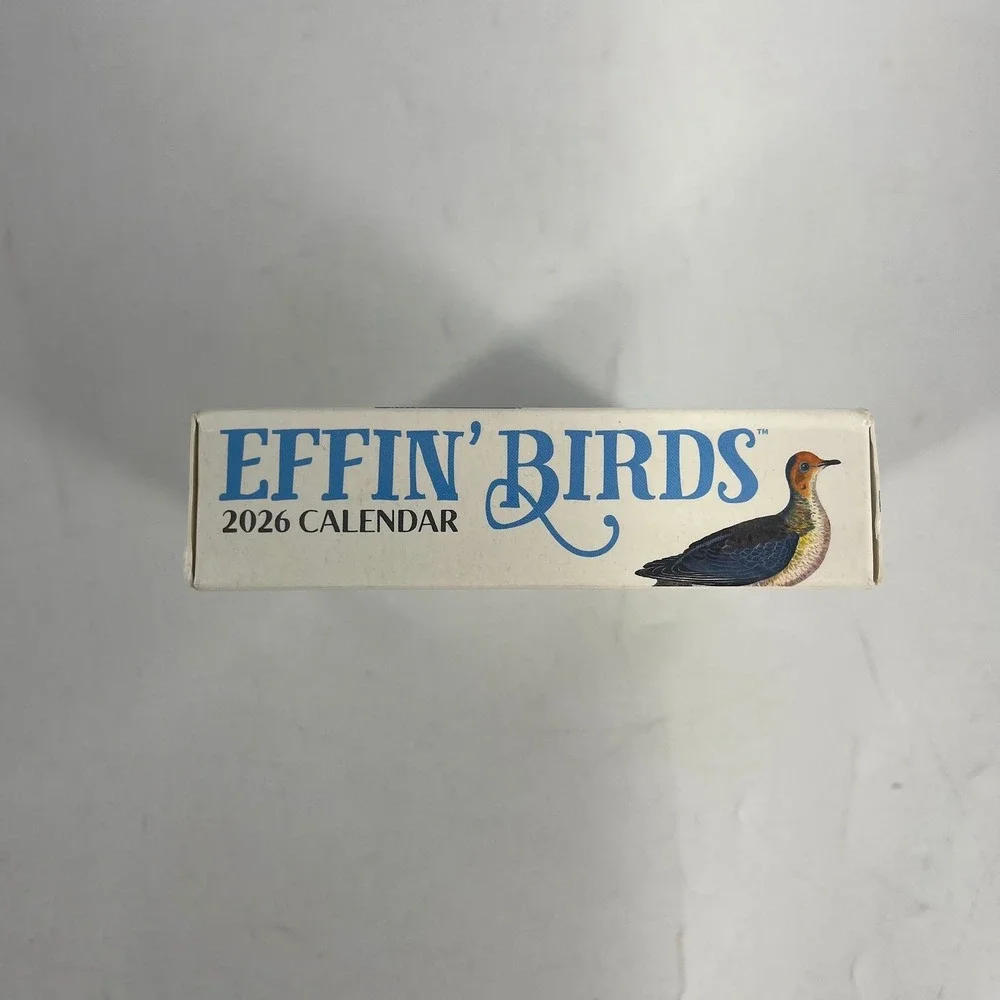 Effin‎ Birds 2026 Day-to-Day Calendar Aaron Reynolds Humorous Desk Gift 2026